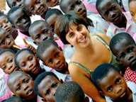 Davinia in Ghana, 2002
